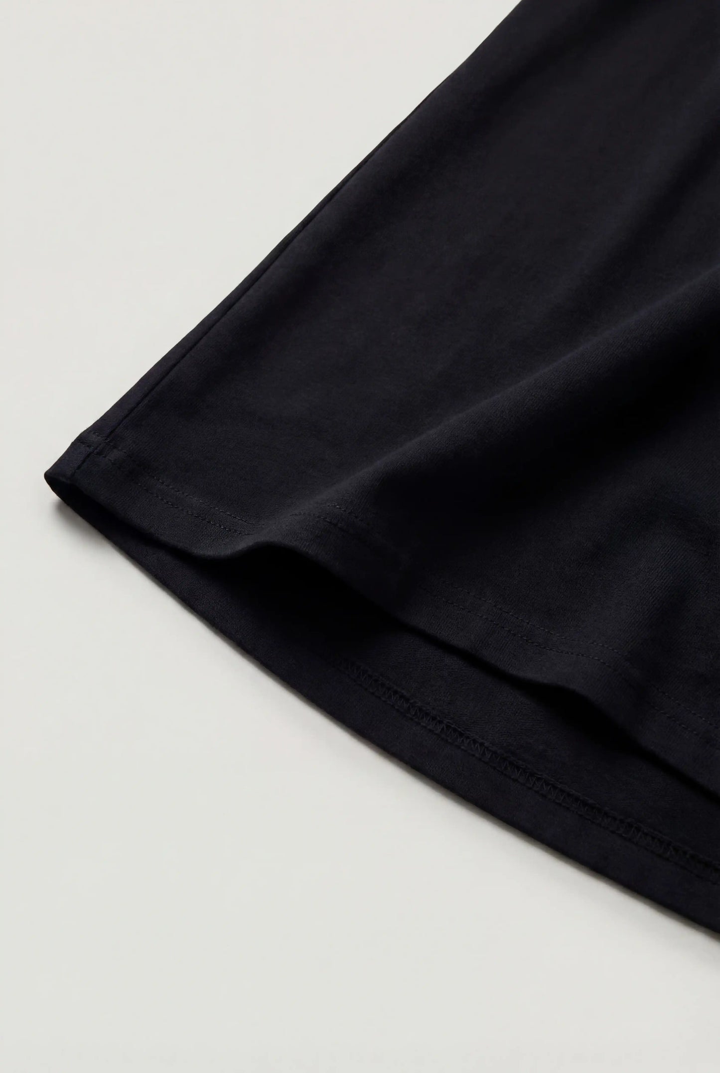 Men's T-Shirt - Black - Soft Cotton Blend - Short Sleeve Crew Neck