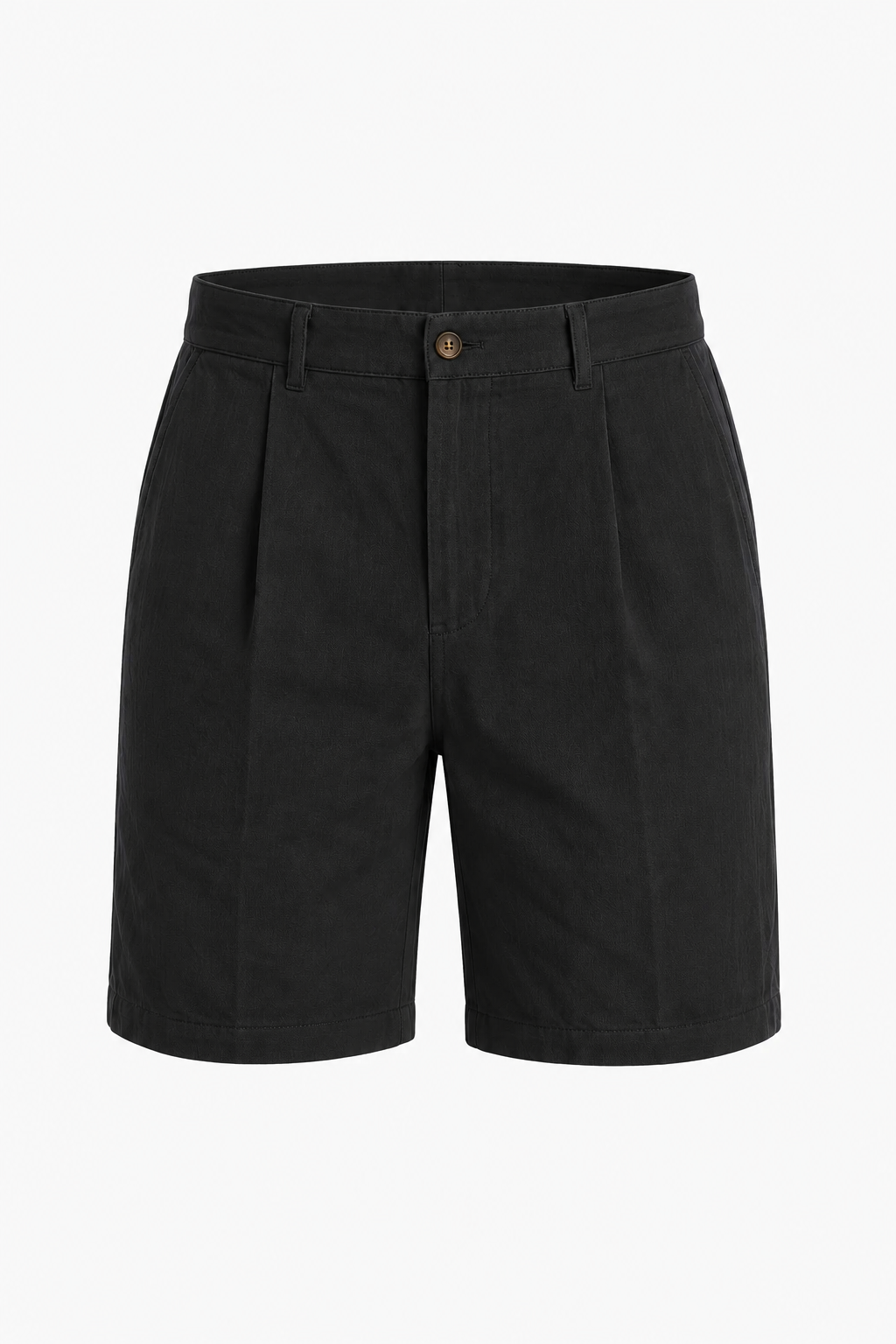 Men's Shorts in Black Linen – Stylish and Comfortable Shorts for Men