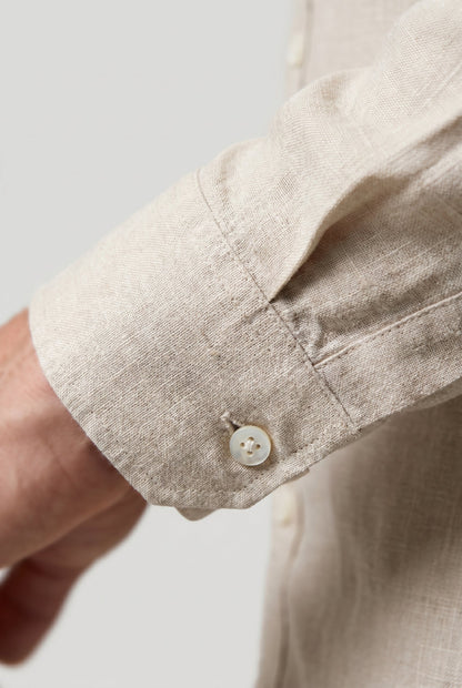 Mens Premium Beige Shirt