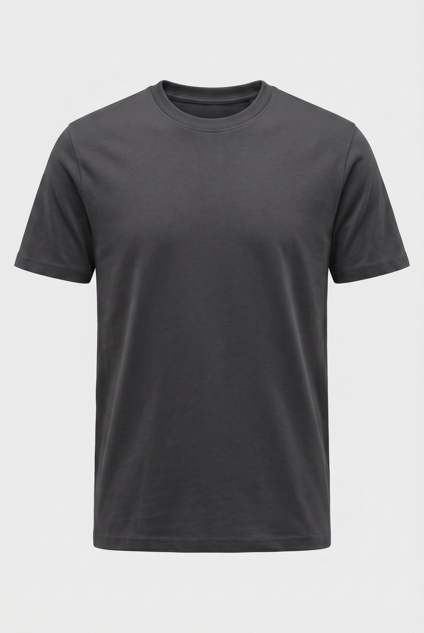 T-shirts for men in anthracite - Multipack with soft cotton
