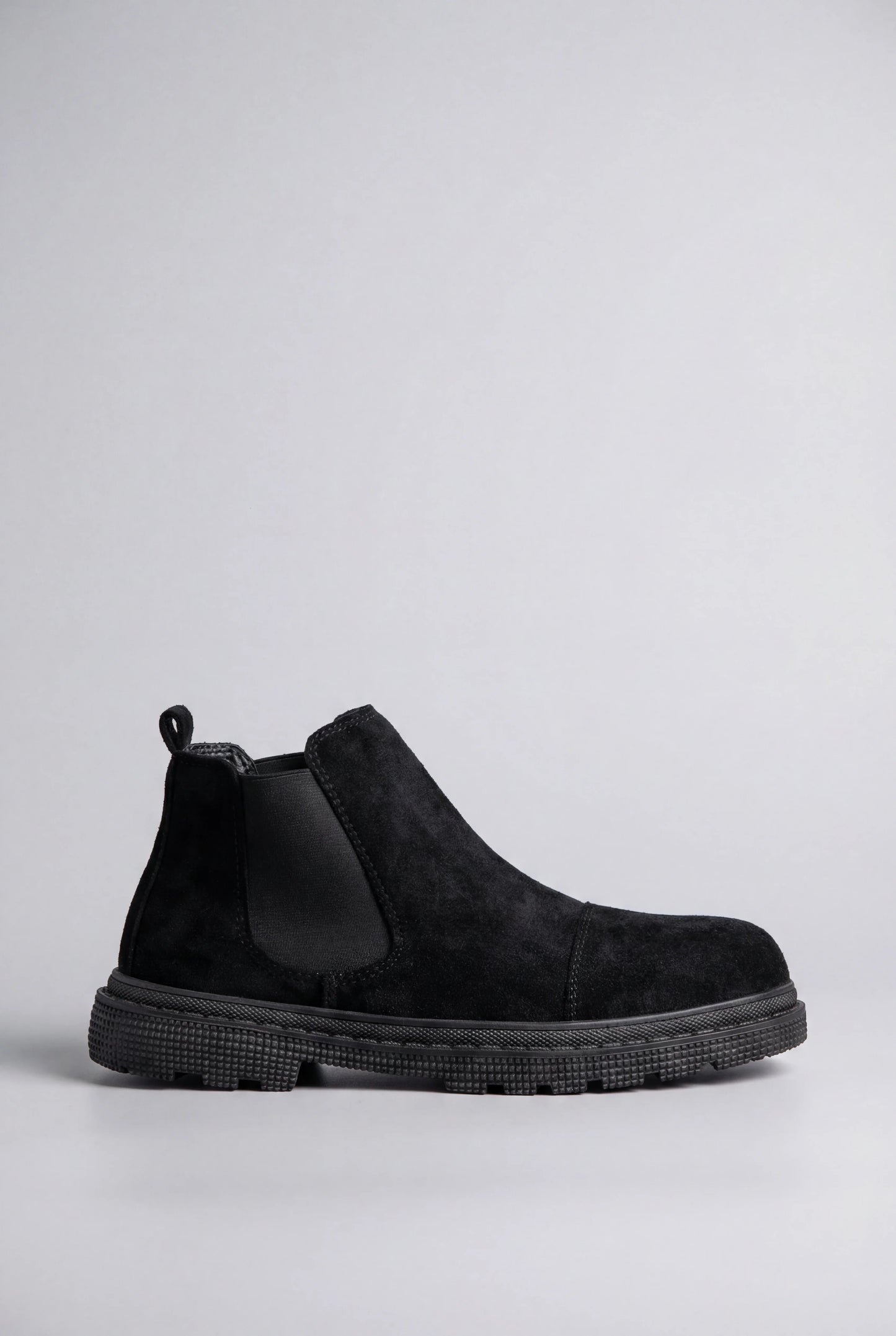 Chelsea Boots for Men in Black Suede – Classic High-Quality Ankle Boots