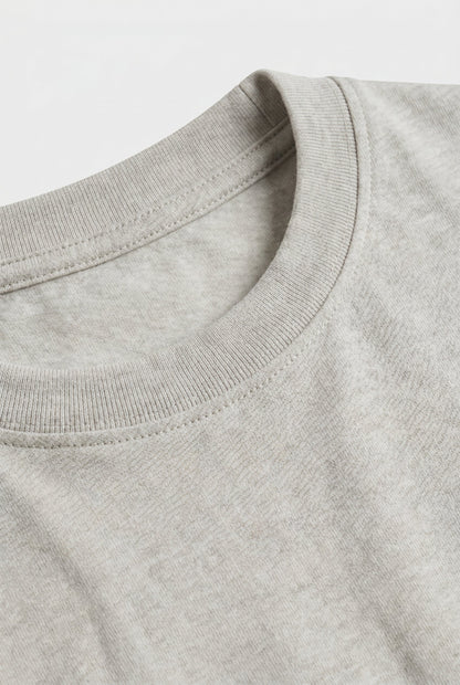 Mens Multipack Light Gray Cotton Tee