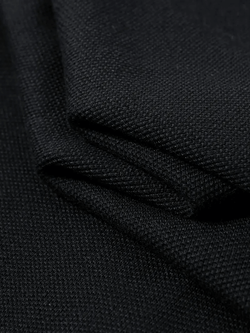 Black Strikvest for Men – Soft, Sleeveless Regular Fit in Comfortable Cotton Knit