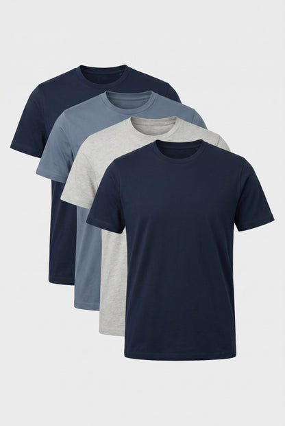 Mens Multipack Ocean Cotton Tee