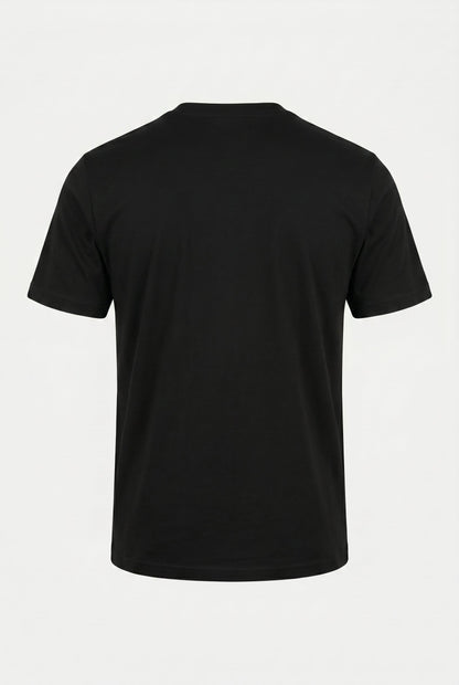 Mens Multipack Black Cotton Tee