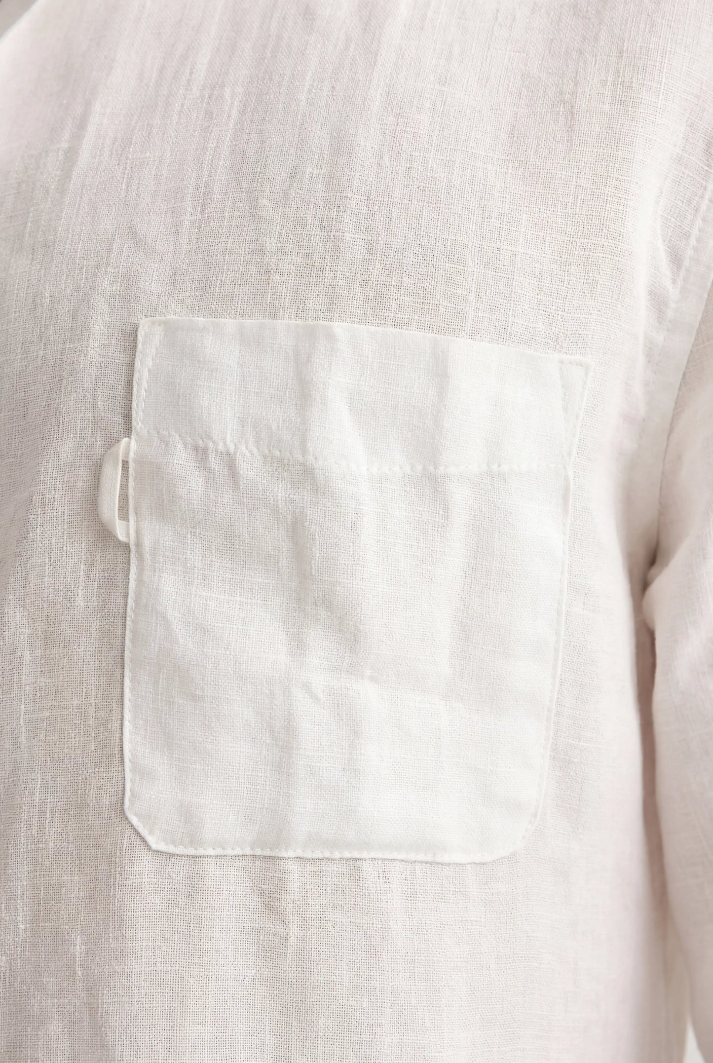 White Microfiber Shirt for Men – Regular Fit, Breathable & Comfortable Microfiber