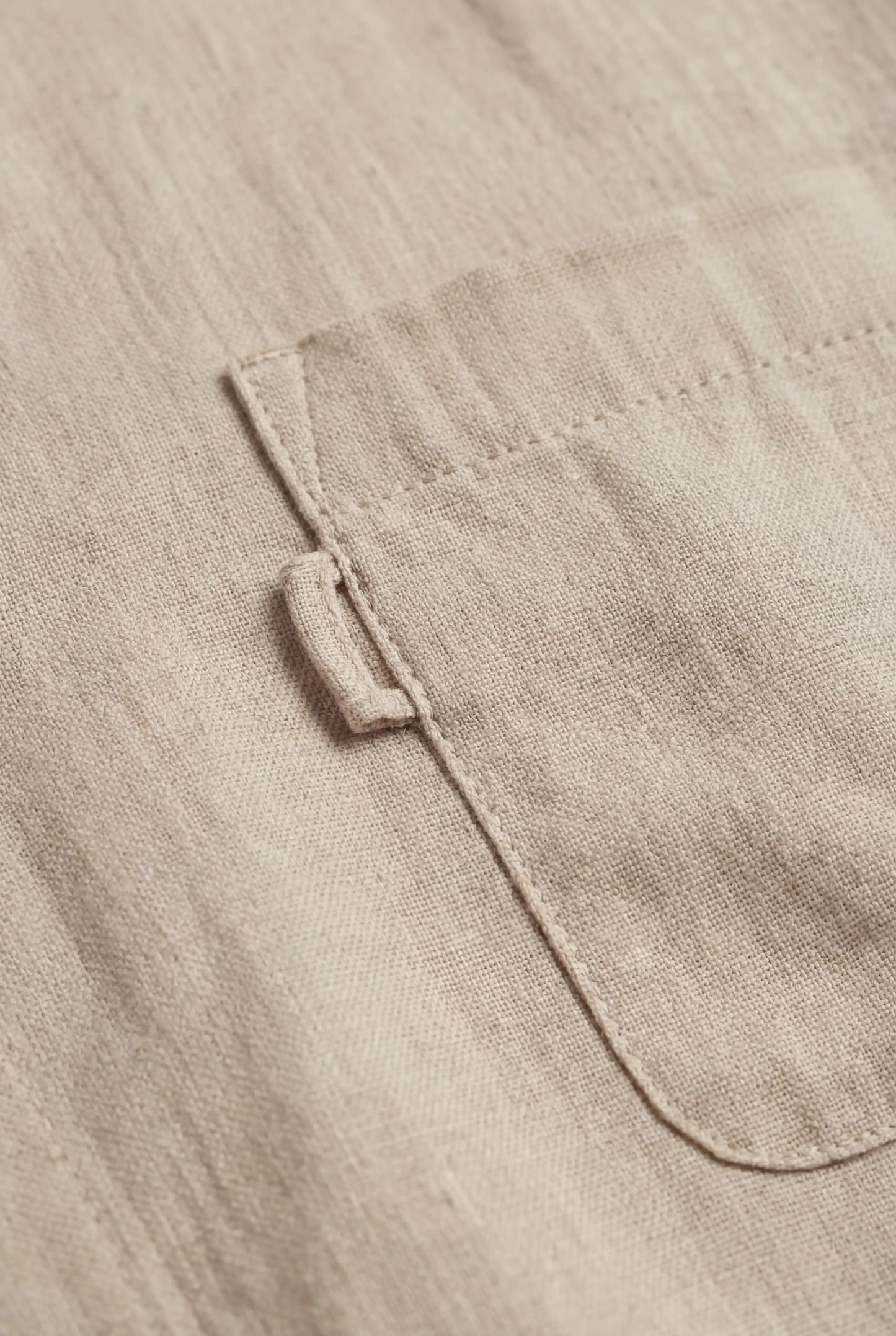Sand-colored Regular Fit Microfiber Shirt for Men – Microfiber