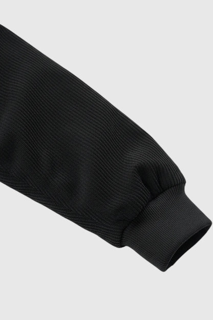 Mens Regular Fit Black Corduroy Jacket