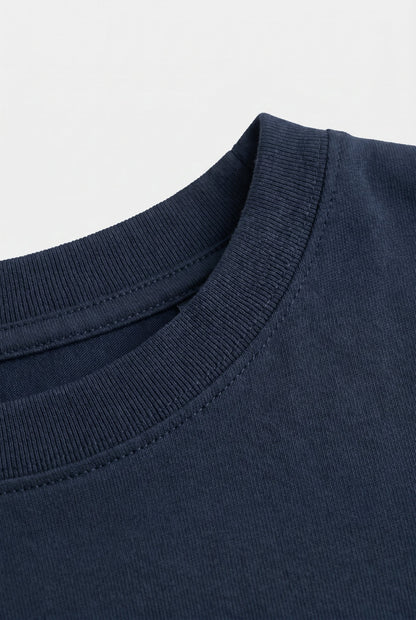 Mens Multipack Navy Cotton Tee