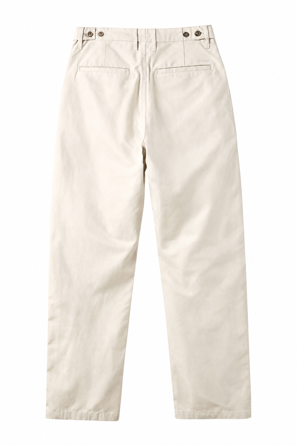 Men's Chinos - Sand - Wool - Loose Fit