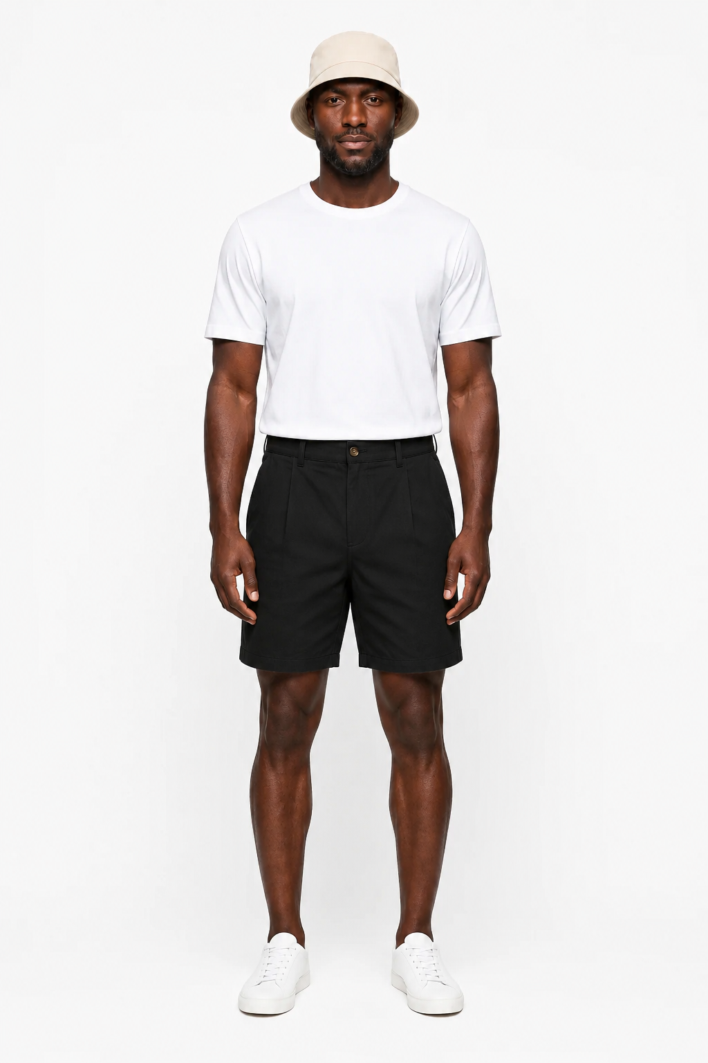 Men's Shorts in Black Linen – Stylish and Comfortable Shorts for Men