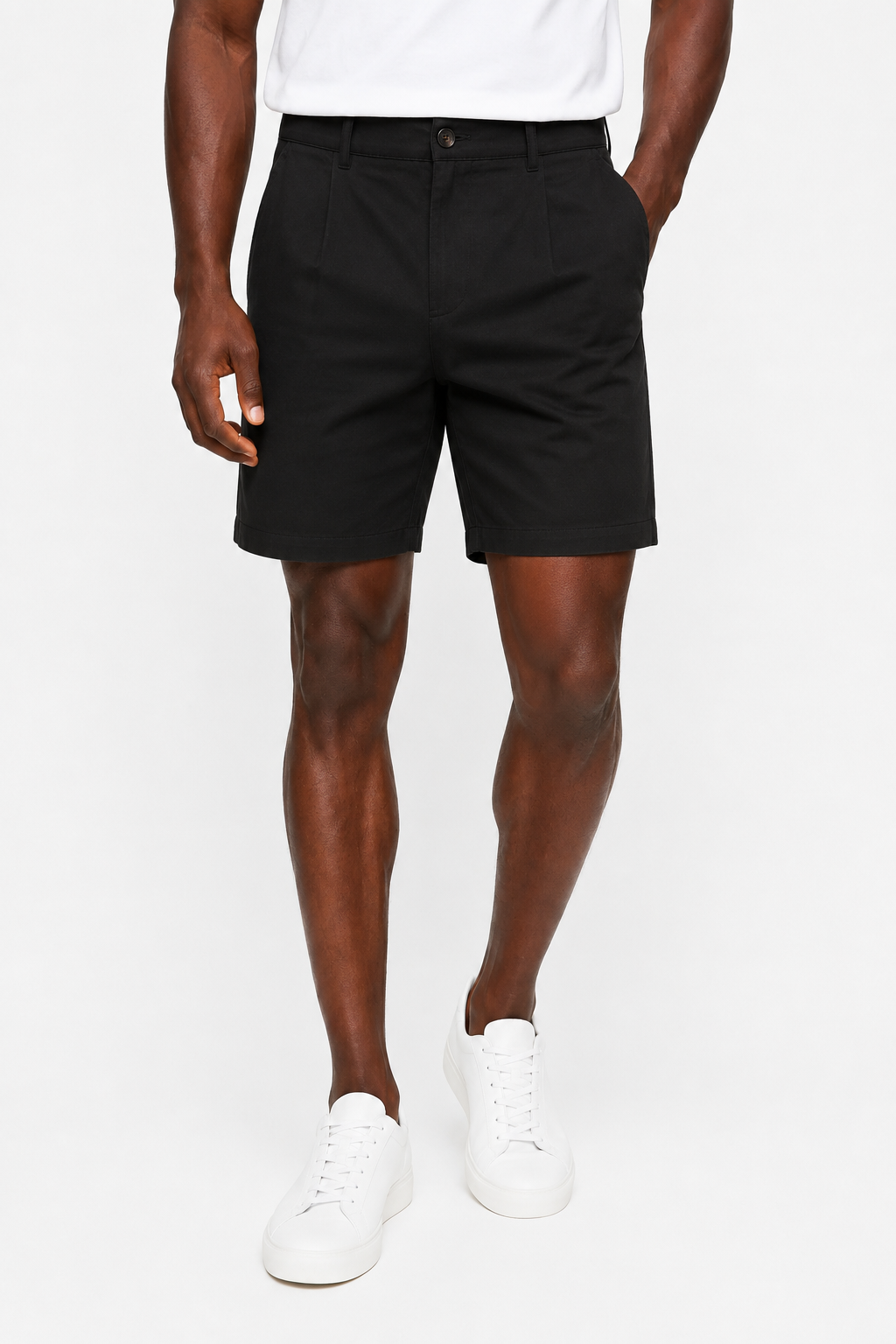Men's Shorts in Black Linen – Stylish and Comfortable Shorts for Men