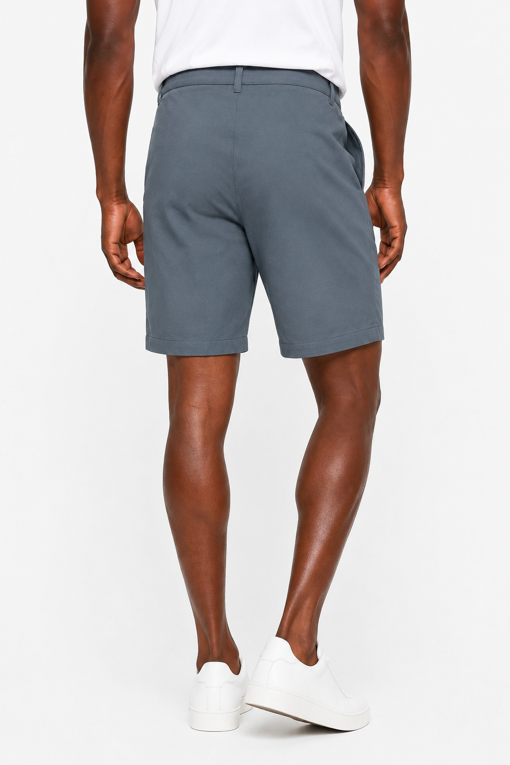Linen Shorts for Men in Slate Gray - Comfortable and Stylish Men's Linen Shorts