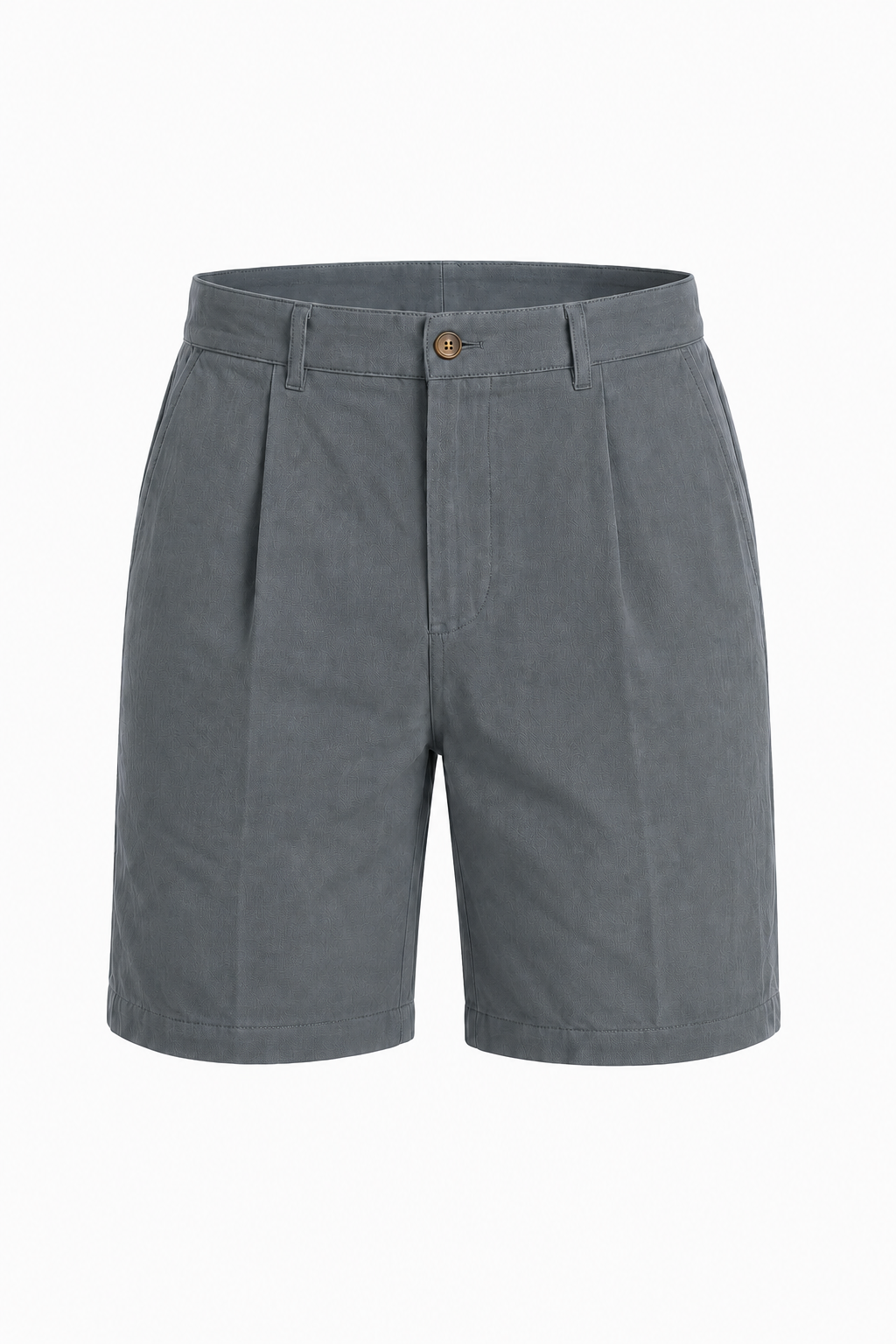 Linen Shorts for Men in Slate Gray - Comfortable and Stylish Men's Linen Shorts