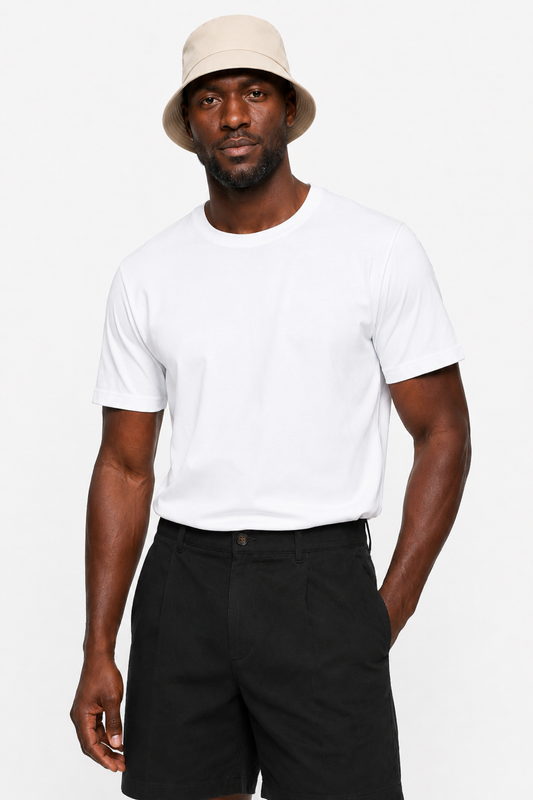 Men's Shorts in Black Linen – Stylish and Comfortable Shorts for Men