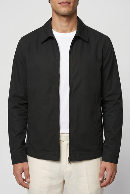 Mens Regular Fit Black Jacket