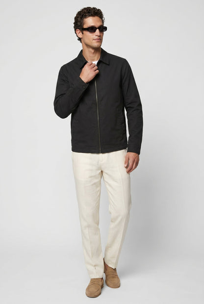 Mens Regular Fit Black Jacket