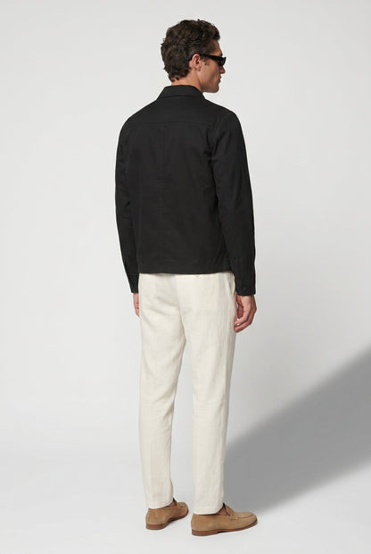 Mens Regular Fit Black Jacket
